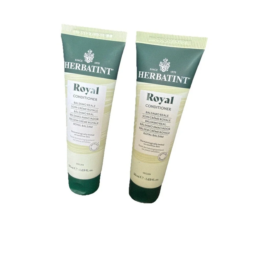 Herbatint Royal Conditioner Lot of 2 50ml 1.69oz Vegan Travel Size NEW No Box